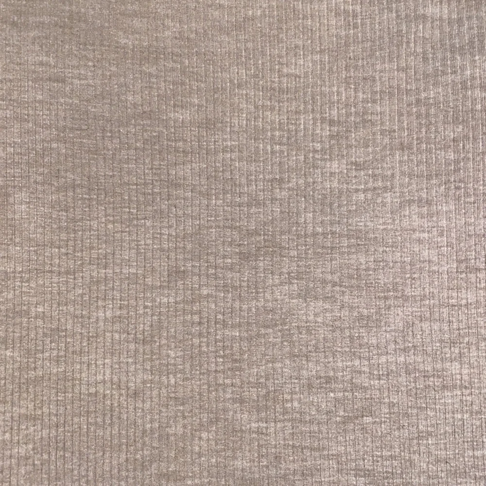 Tan Ribbed Crop Top - Picture 4 of 5